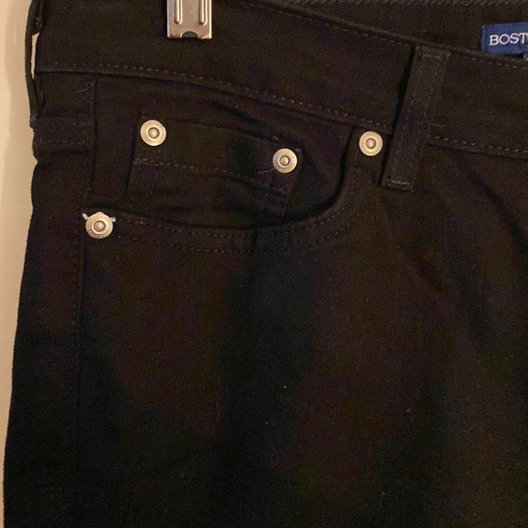 Boston Proper Black High Rise Jeans size 12 - Picture 2 of 12